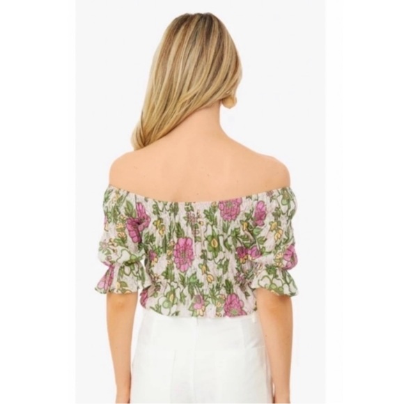 Banjanan Tuckernuck Cora Freja Lilac Top - Picture 2 of 3